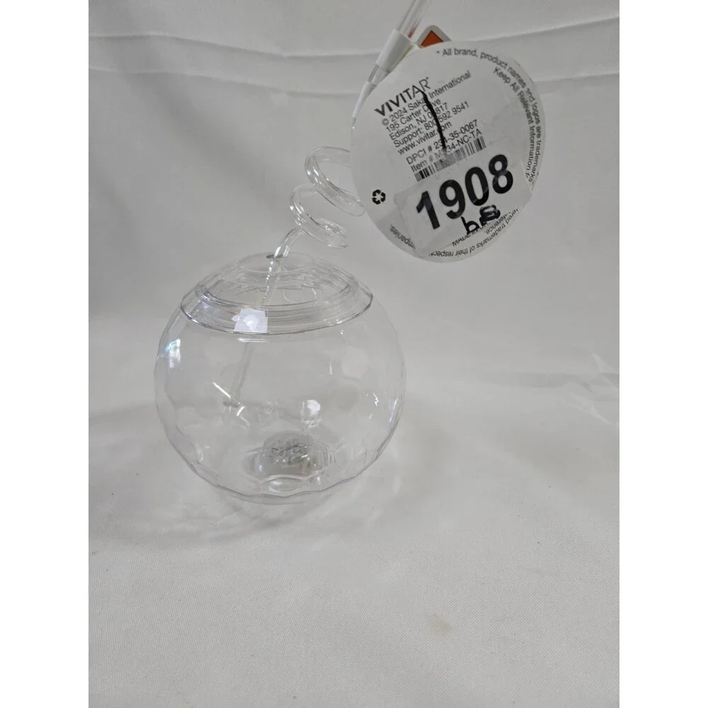 Target Bullseye Light Up Disco Ball Cups w Straw 37.2 fl.oz. NWT